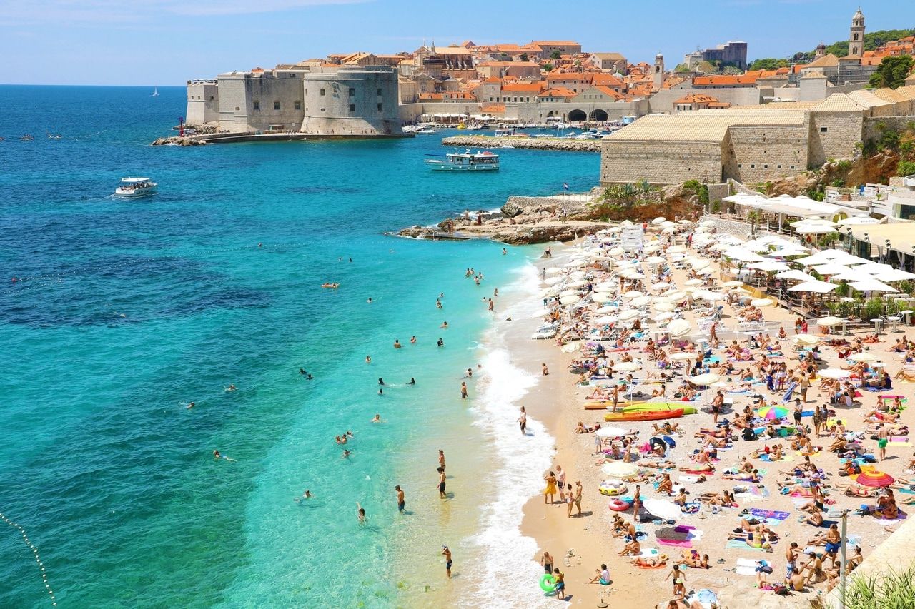 Sandstrand i Kroatien – De smukkeste badebyer